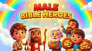 Взгляд на «супергероев»: настоящие супергерои! 🦸‍♂️ Песня о библейских героях-мужчинах для детей