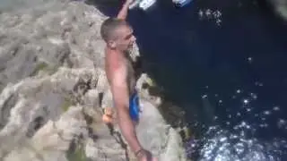 Cliff Jump Blue Grotto Malta