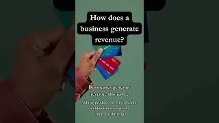 Finance101 | How do we generate revenue? | #fyp #finance101 #accounting