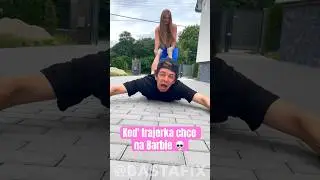 Kto sa v tom vid&iacute;?🤔 #BastaFix #Barbie #Parodia #Vtip #frajerka #frajer #komedia #kino #Slovensko