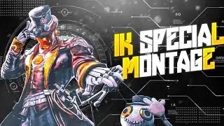 1K SPECIAL MONTAGE | THANKS FOR 1K SUBSCRIBERS | #dynamogaming #visheshgaming #bgmi