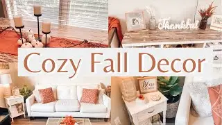 COZY FALL DECORATE WITH ME | 2021