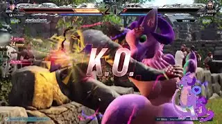 Kobo plays Tekken 8 once per 2 month :}