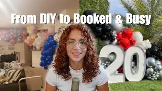How I Started a Creative Event Business from Scratch (No Experience, No Plan)