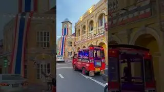 [4K] 🇹🇭Phuket, Thailand in rainy season: Old Town | Walking Tour 4K HDR 60fps