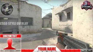 FREE CSGO Overlay Template PSD - Free Download - Free GFX