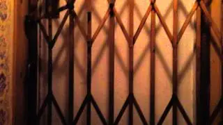 Antique V.E.E. Bottom Drive Winding Drum Elevator at Nob Hill Hotel in San Francisco, CA