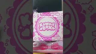 kawaii box unboxing july 2024 🎀 #kawaiibox #sanriocore #hangyodon #kawaii