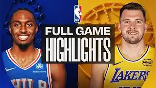 Los Angeles Lakers Vs Philadelphia 76ers Full Game Highlights - February 23,2026 | NBA