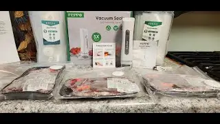 FEPPO Food Vacuum Sealer with Visible Water Tank – Compact Handheld Vacuum Sealer