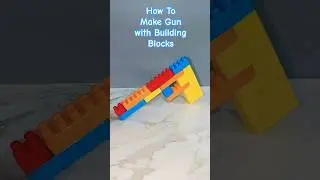 Satisfying Diy Building Blocks Gun |Lego Gun|ASMR Sound |Relaxation#buildingblocks #asmr #asmrsounds