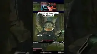 SPECTATING APEX PUBS ON STREAM BE LIKE: (APEX #SHORTS)
