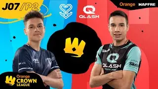S2V ESPORTS VS QLASH | CROWN LEAGUE CLASH ROYALE | (partido 2) Jornada 07 | Temporada 2020