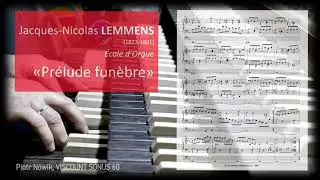 🎹 Jacques-Nicolas LEMMENS: „Prélude funèbre” from „École d’Orgue” ♫ Piotr Nowik, Viscount Sonus 60