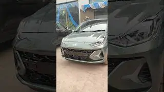 I10 NIOS Facelift 2023 Spark Green colour #hyundai #i10 #nios2023 #green #sparkgreen #shorts