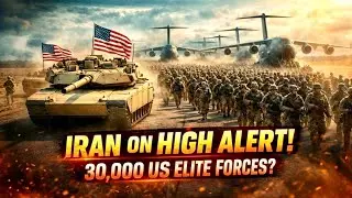 IRAN ON HIGH ALERT | 30,000 US Elite Forces Move Toward Middle East | War Signals 2026