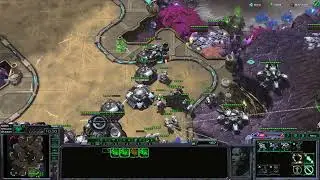 Терранская ладдерная игра Sc2 Diamond 1 TvP снова забита до смерти. Шторм, ОП, я в замешательстве...