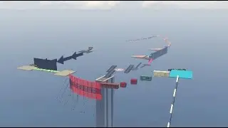 GTA 5 Online - Medium parkour iRaphahell -- @1hpvenom2812