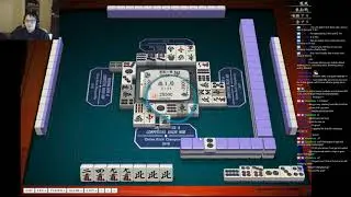 Online Japanese Mahjong Tenhou - Game Analysis 181106-03