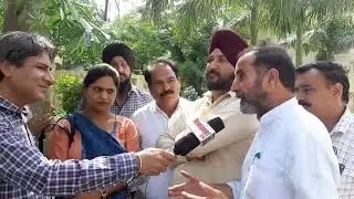 Controversial Ex MLA was filmed hitting a female sarpanch over the issue of transformers in their vi