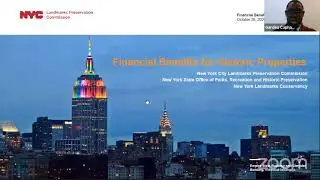 Financial Benefits for Historic Properties Webinar