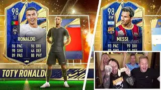 ВСЕ TOTY,КОТОРЫХ ПОЙМАЛИ ФИФЕРЫ в FIFA 21 || TOTY MESSI IN A PACK || TOTY RONALDO IN A PACK