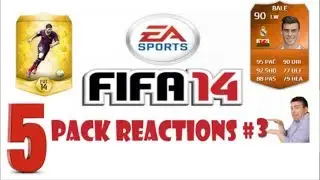 Fifa14 Best pack reactions#3 with MOTM Bale