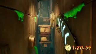 Crash Bandicoot&trade; 4: Nitro Processing- No Triple Spin Developer time- 1:54:57