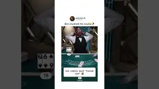 Bro crushed his soul #blackjack #stake