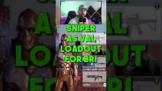 THE BEST AS VAL Loadout for BR! #shorts