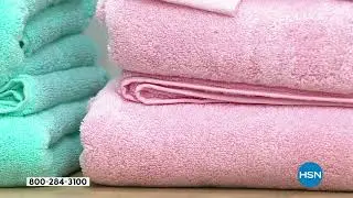 august   leo 6pc Luxe Turkish Cotton Towel Set with Core...