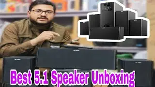 Unboxing F&D F8000U Woofer | Best 5.1 Sound Experience