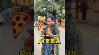 🍕One day challenge with PIZZA 😍‼️ #foodiesfindings