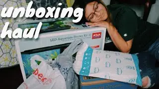 FISH supplies HAUL/ UNBOXING!! | Amanda Jule | 2018