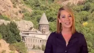 Travel Armenia   Visiting Geghard Monastery in Goght