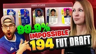BREAKING AA9SKILLZ 99.9% 194 HIGHEST RATED FUT DRAFT!? FIFA 18