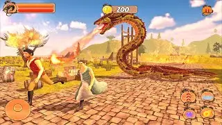 Angry Anaconda City  Attack Android Gameplay