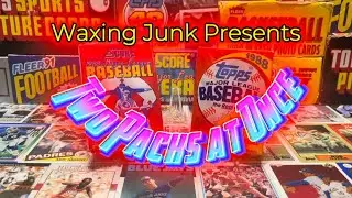 1988 Score & Topps Baseball Packs - TWO PACKS AT ONCE 