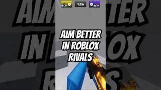 How To Aim Better In Roblox Rivals #shorts #clix #robloxrivals