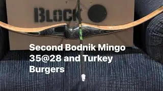 Second Bodnik Mingo 35@28  and Turkey Burgers lol. By Joe Zummo