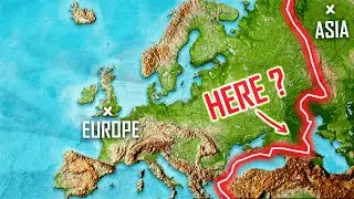 Where is the border between Europe and Asia?