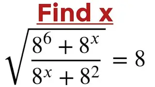 A Nice Square Root Math Problem. Find x. #maths #viral #subscribe
