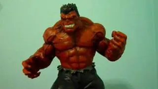 Bowen Red Hulk Statue