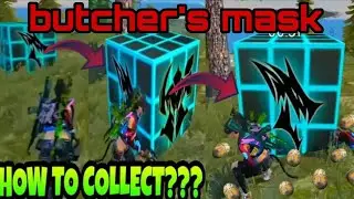 how to collect butchers mask &skeleton mad easy||15june rampage token exchange emote free||
