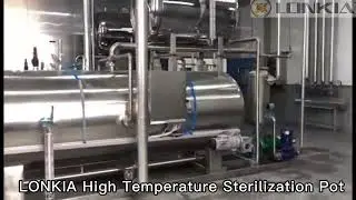 Industrial High Temperature Water Sterilization  Retort Autoclave Steam Spray Sterilization Pot