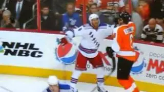 Sean O'Donnell  vs Brandon Prust 4/3/11