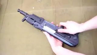 Страйкбольный автомат пневматический с аккумулятором Auto Electric Gun G28S