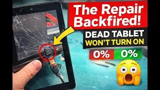 The Repair Backfired! Watch How They Woke Up This Dead RCA Tablet.