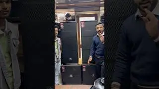 2 top 2 base 1 amp : Delhi whole sale dj market #djsetup #speaker #viralvideo #djsetup