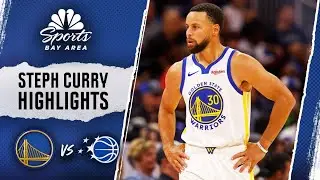 Steph Curry highlights: Watch Warriors star score 34 points in loss vs. Magic | NBC Sports Bay Area